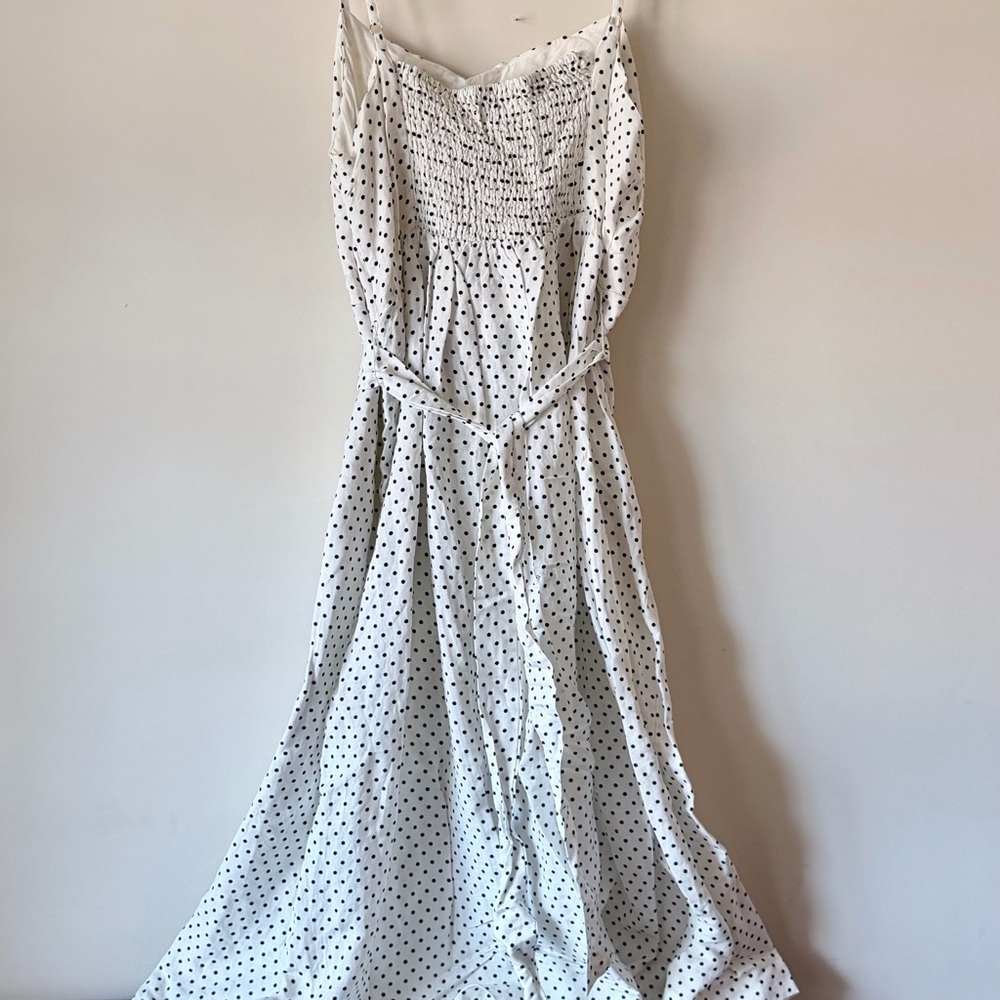 Kate Spade for Target Polka Dot Tie-Waist Midi dress Size XXL NWT - Picture 6 of 12